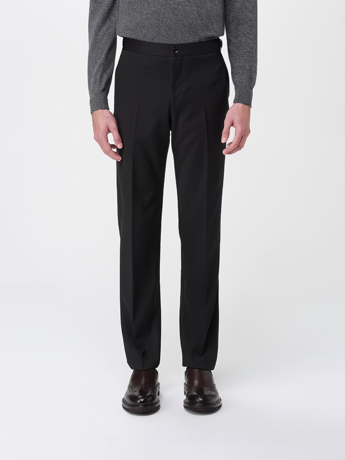 CASABLANCA 裤子: 裤子 男士 Casablanca, 黑色 - Img 1