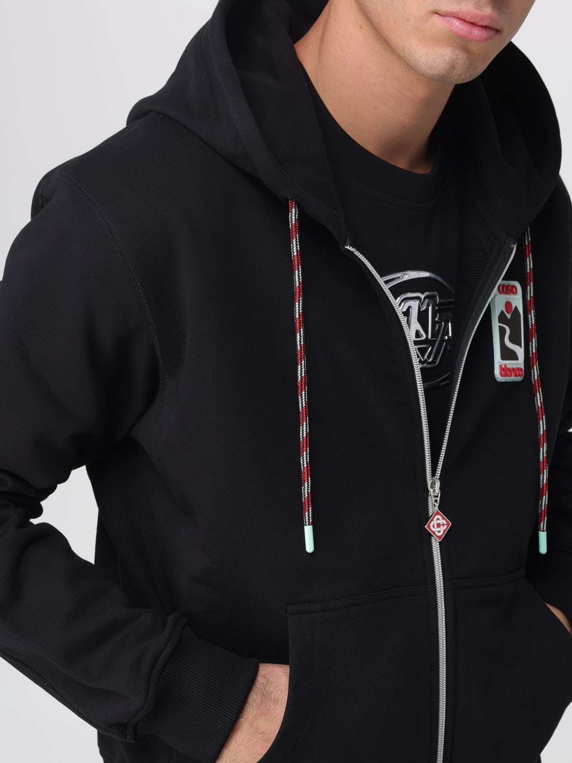 CASABLANCA SUDADERA: Sudadera hombre Casablanca, Negro - Img 4