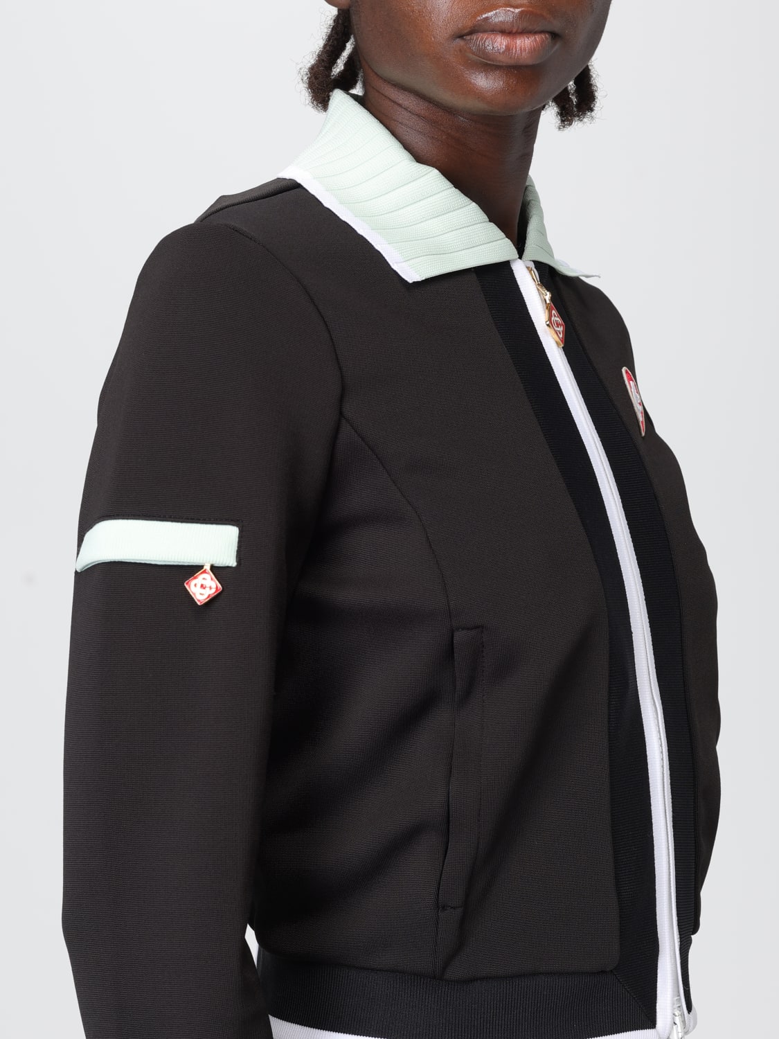 CASABLANCA SWEATSHIRT: Casablanca women's sweatshirt, Black - Img 5