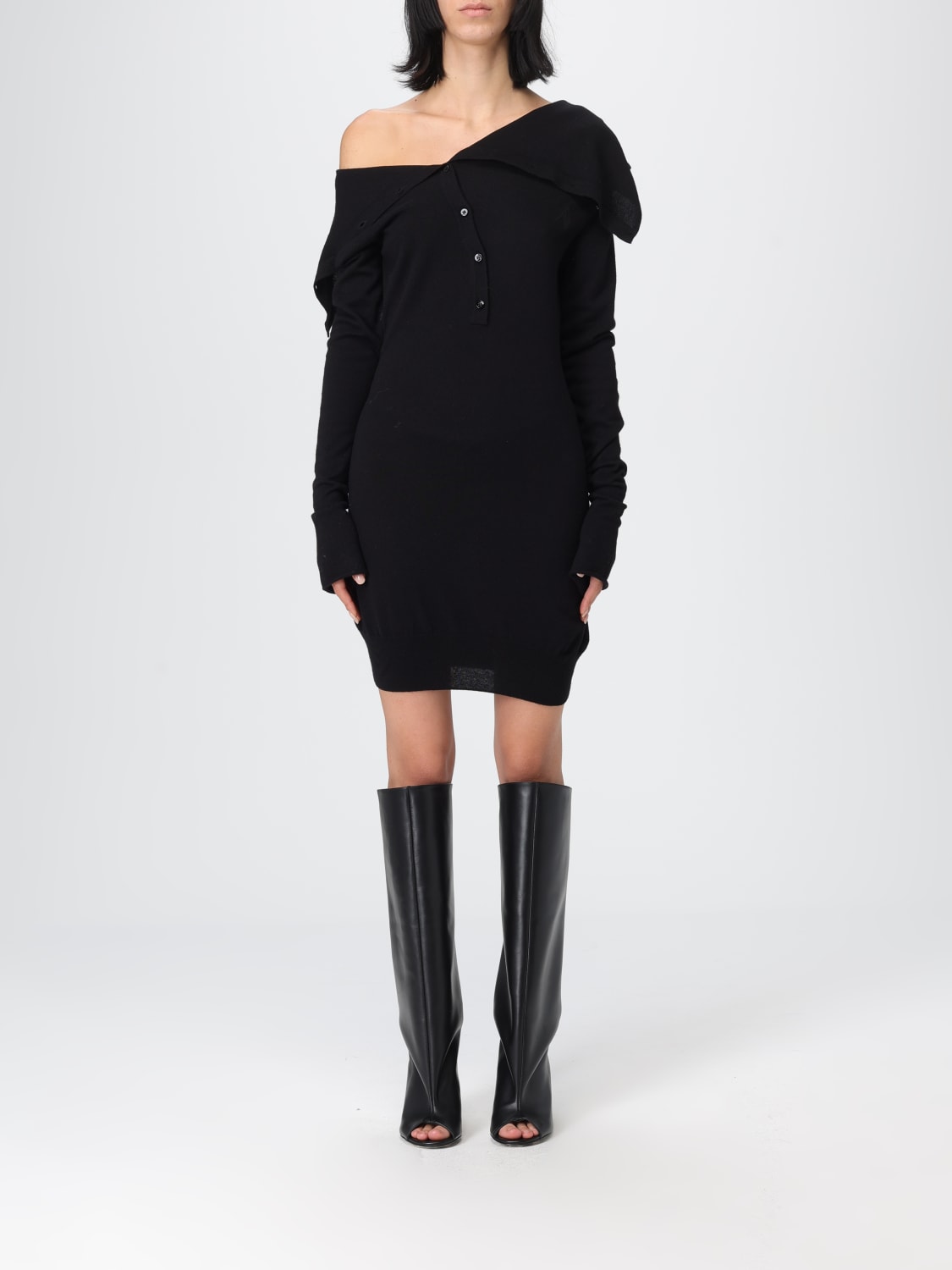 THE ATTICO DRESS: Dress woman The Attico, Black - Img 1