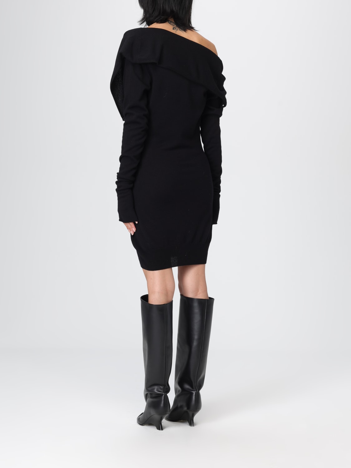 THE ATTICO DRESS: Dress woman The Attico, Black - Img 2