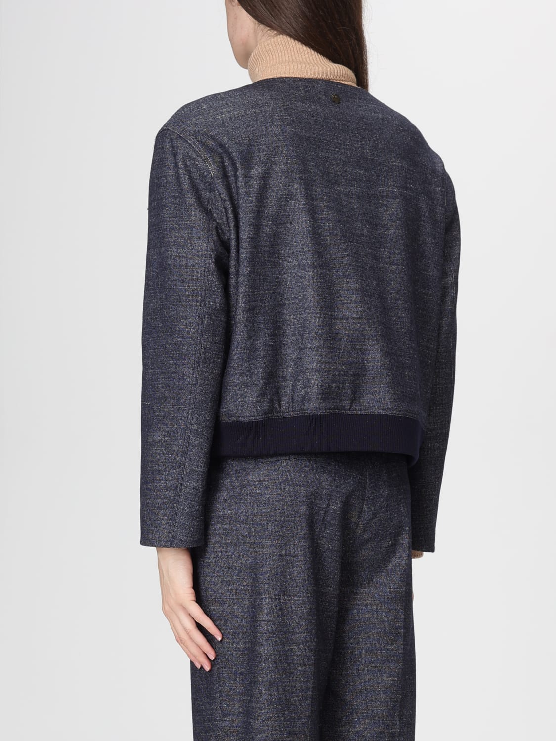 LORENA ANTONIAZZI КУРТКА: Пальто Женское Lorena Antoniazzi, Синий - Img 3