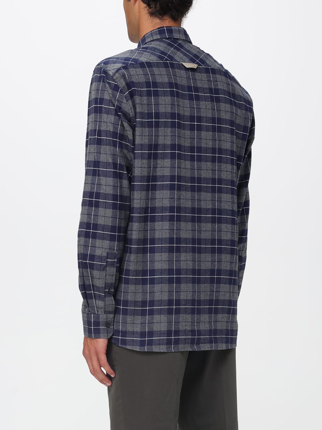 WOOLRICH CAMISA: Camisa hombre Woolrich, Azul Oscuro - Img 2