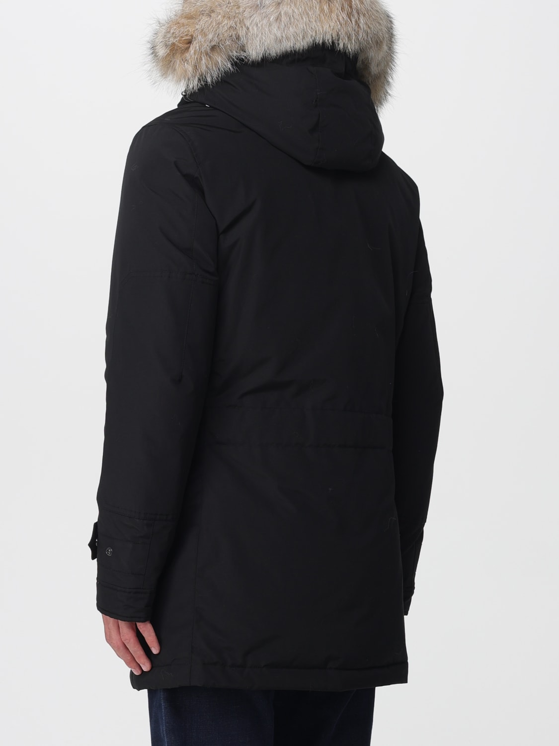 WOOLRICH COAT: Jacket men Woolrich, Black - Img 2