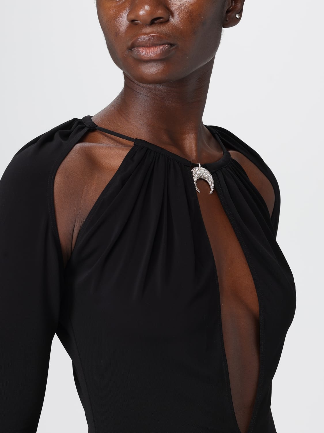 MARINE SERRE TOP: Top woman Marine Serre, Black - Img 5