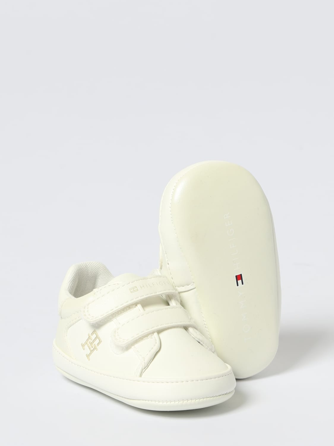 TOMMY HILFIGER スニーカー: シューズ ボーイ Tommy Hilfiger, ホワイト - Img 2