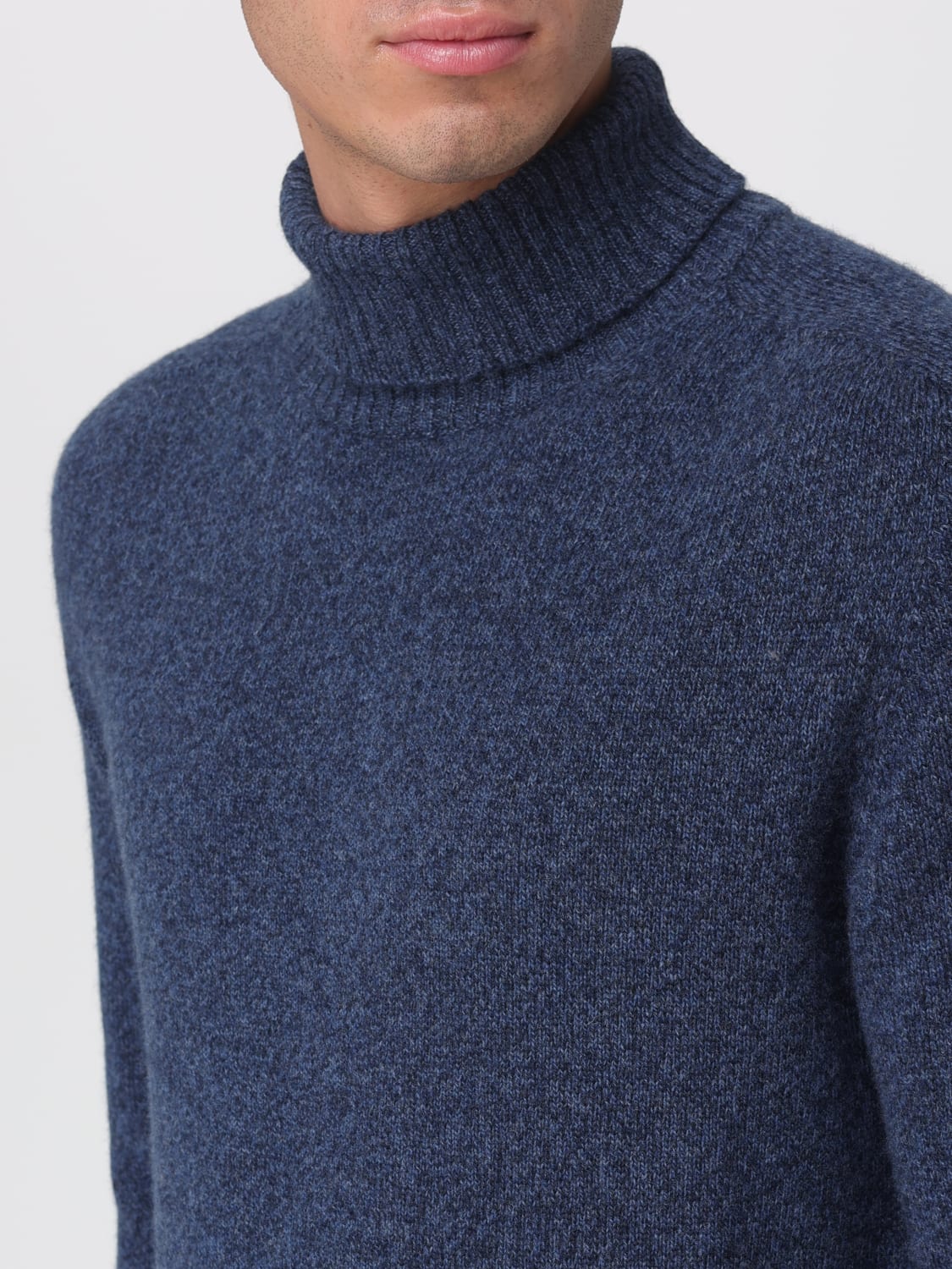 BOGLIOLI SWEATER: Sweater men Boglioli, Blue - Img 3