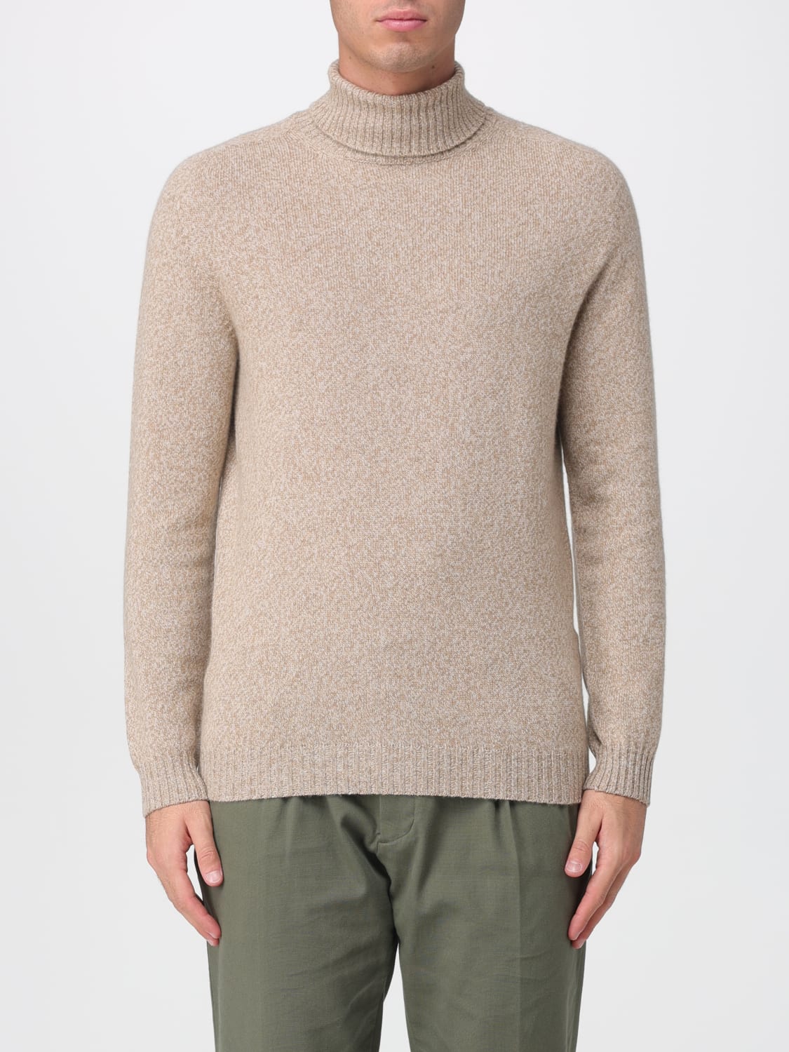 BOGLIOLI PULL: Pull homme Boglioli, Beige - Img 1