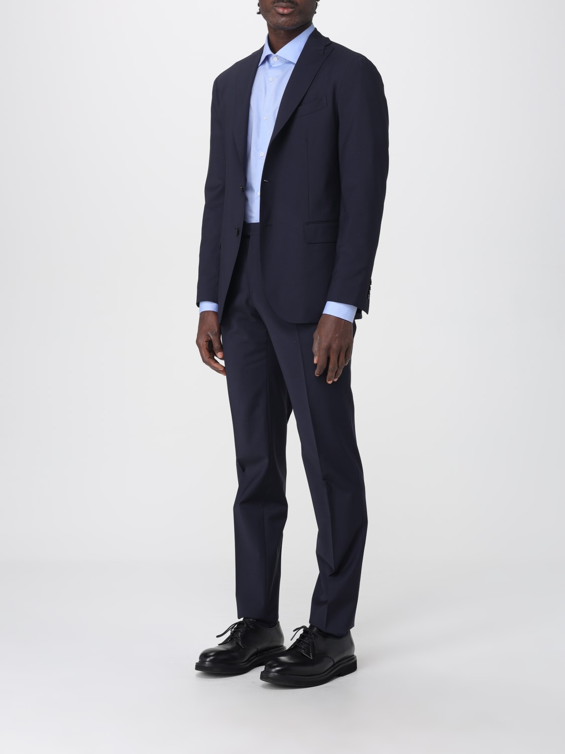 BOGLIOLI SUIT: Suit men Boglioli, Blue - Img 4