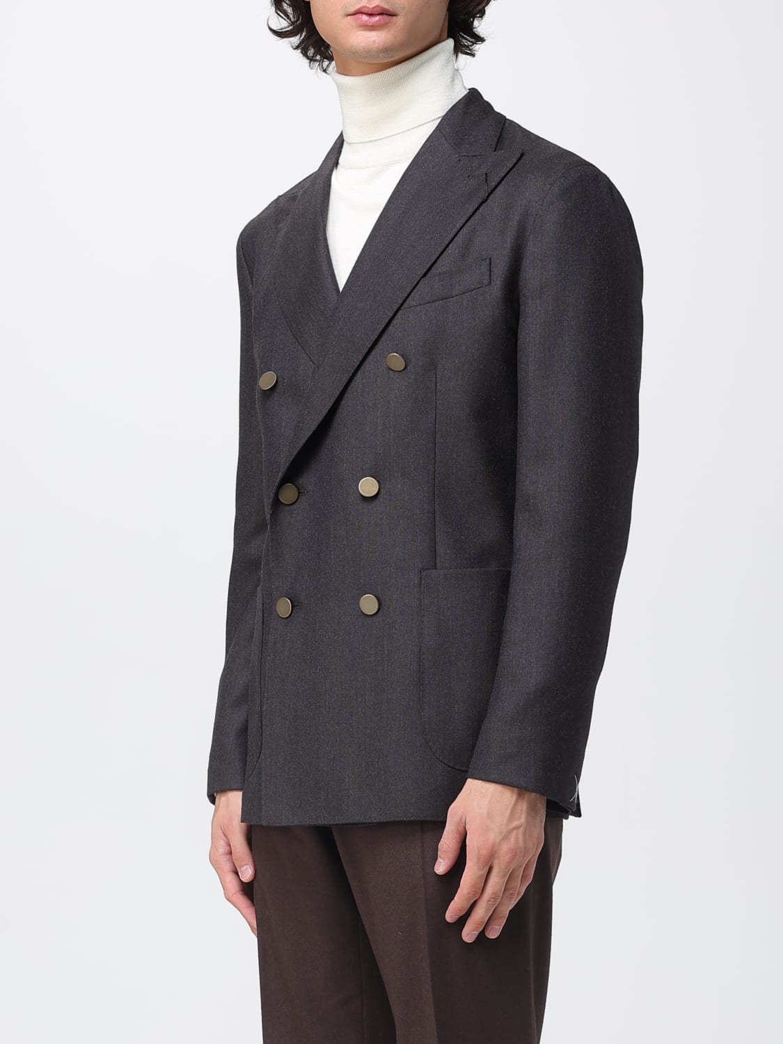 BOGLIOLI JACKET: Jacket men Boglioli, Grey - Img 3