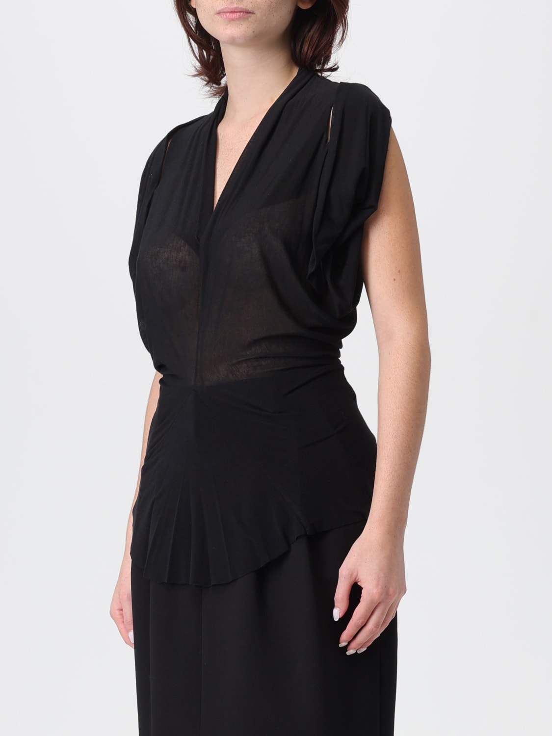 AMEN TOP: Sudadera mujer Amen, Negro - Img 3