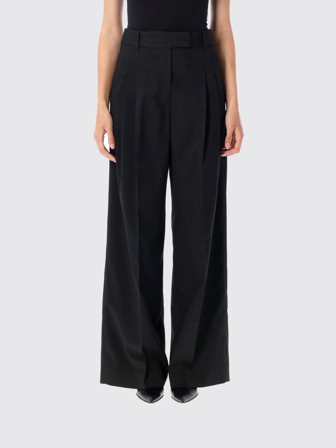 BY MALENE BIRGER PANTS: Pants woman by Malene Birger, Black - Img 1