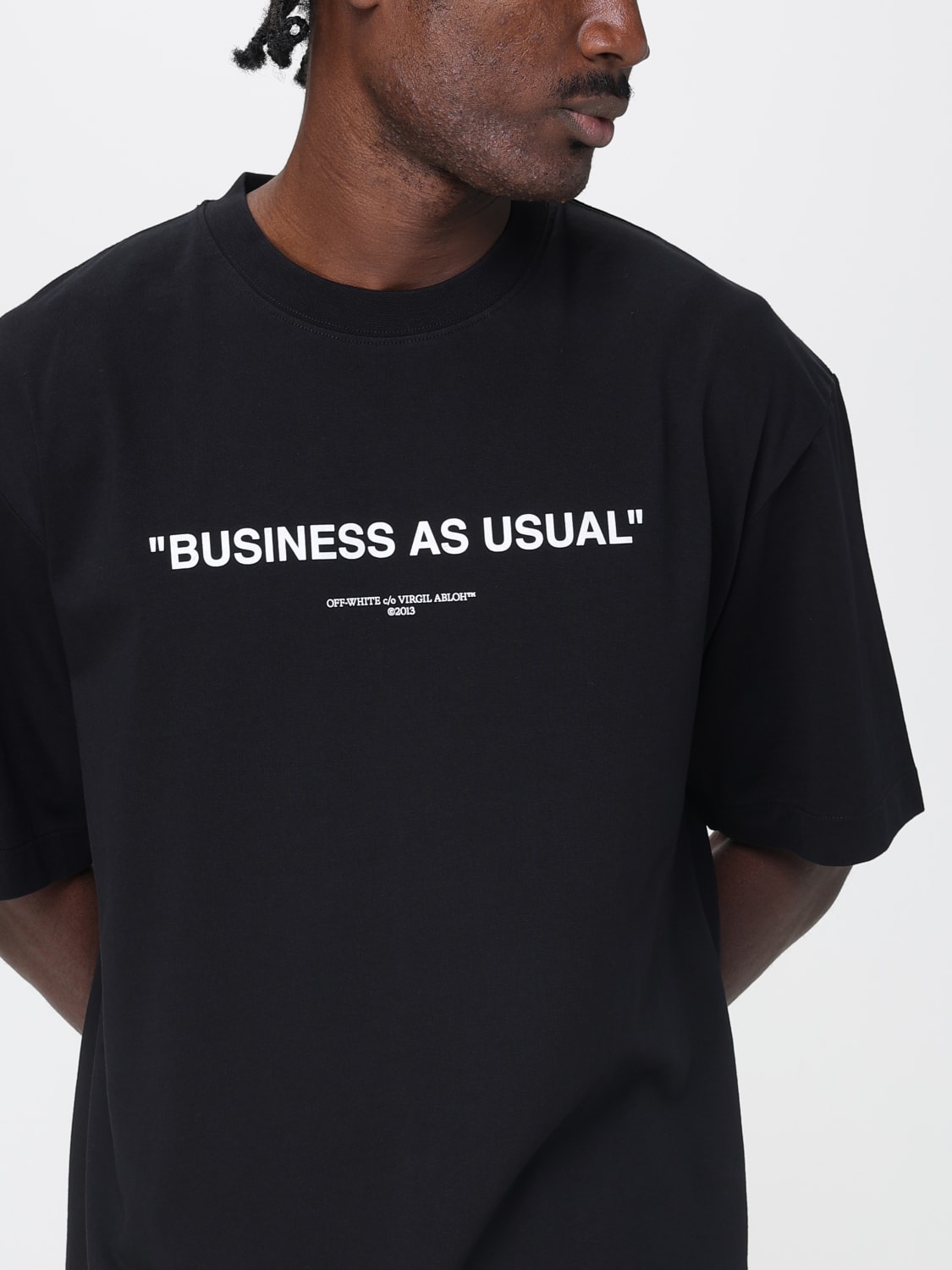 OFF-WHITE T-SHIRT: T-shirt men Off-white, Black - Img 5