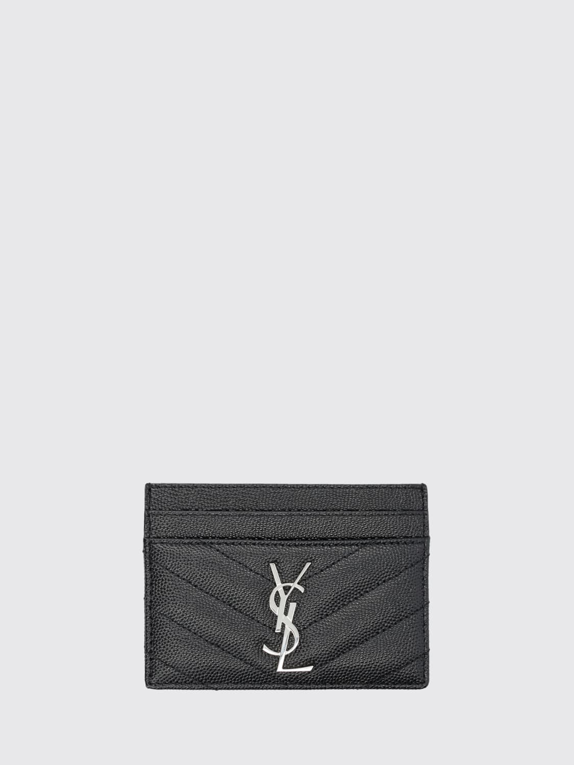 SAINT LAURENT WALLET: Wallet woman Saint Laurent, Black - Img 1