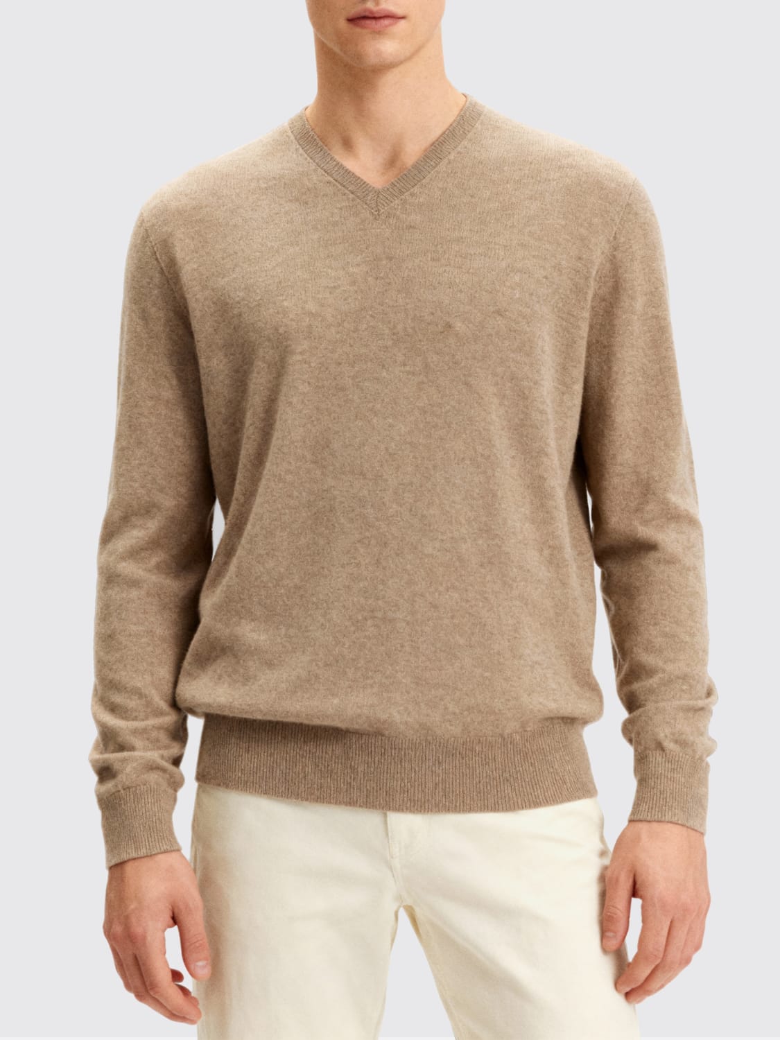 THE ROW PULLOVER: Strickjacke herren The Row, Beige - Img 1