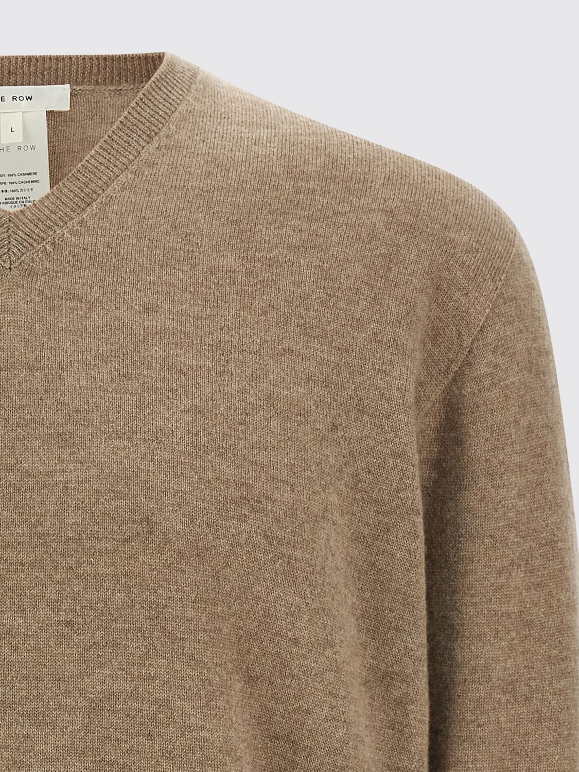 THE ROW PULLOVER: Strickjacke herren The Row, Beige - Img 4