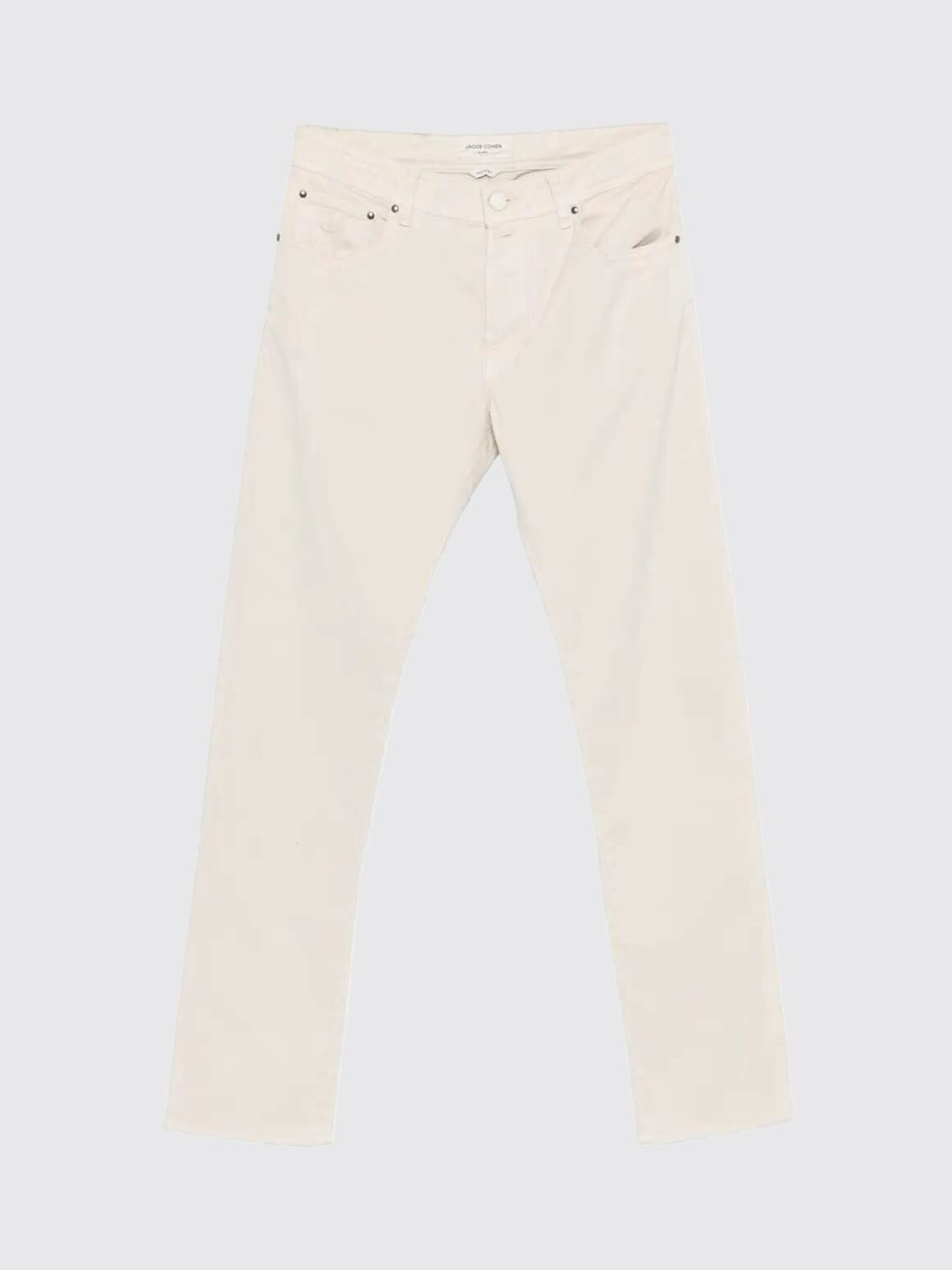 JACOB COHEN JEANS: Pantalon homme Jacob Cohen, Blanc - Img 1