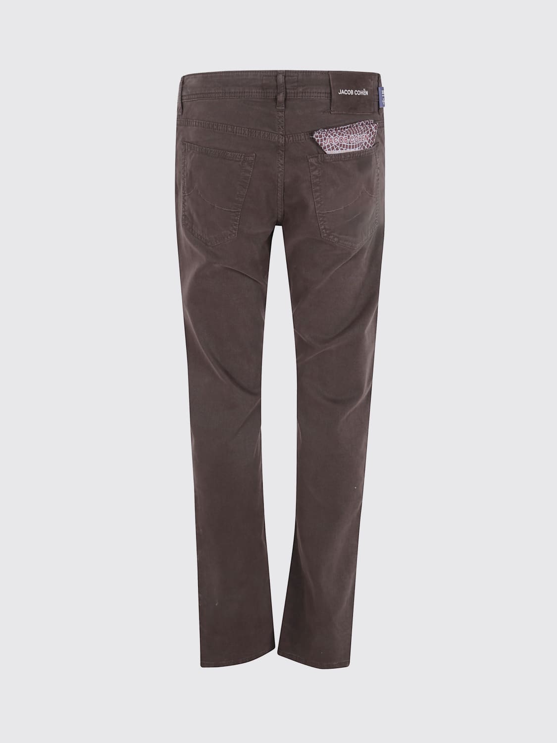 JACOB COHEN JEANS: Pantalon homme Jacob Cohen, Marron - Img 2