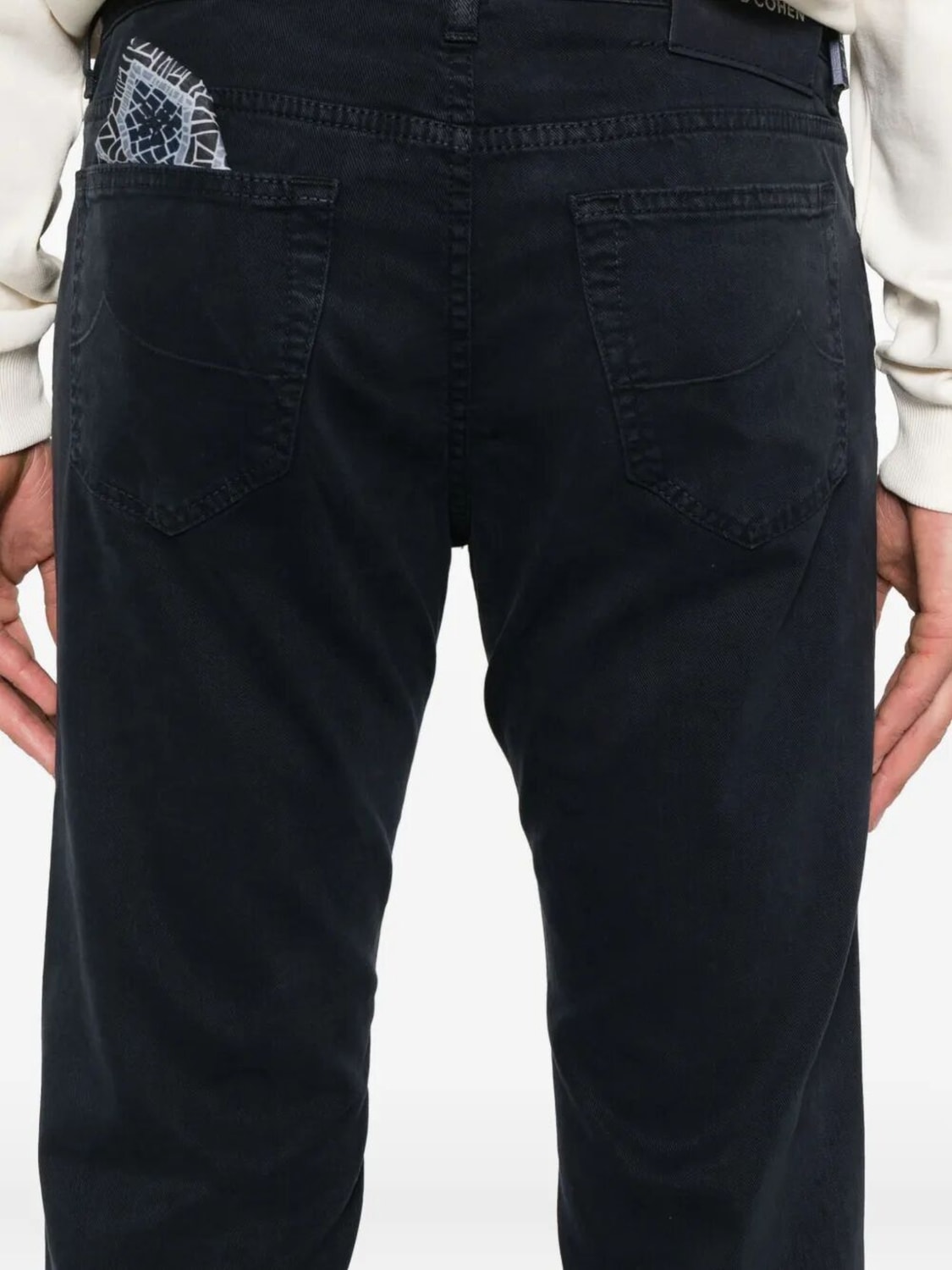 JACOB COHEN JEANS: Pantalon homme Jacob Cohen, Bleu Marine - Img 3
