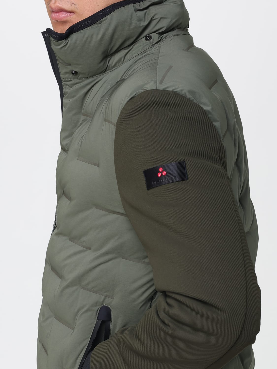 PEUTEREY GIACCA: Piumino Holzer Peuterey in nylon trapuntato , Verde - Img 4