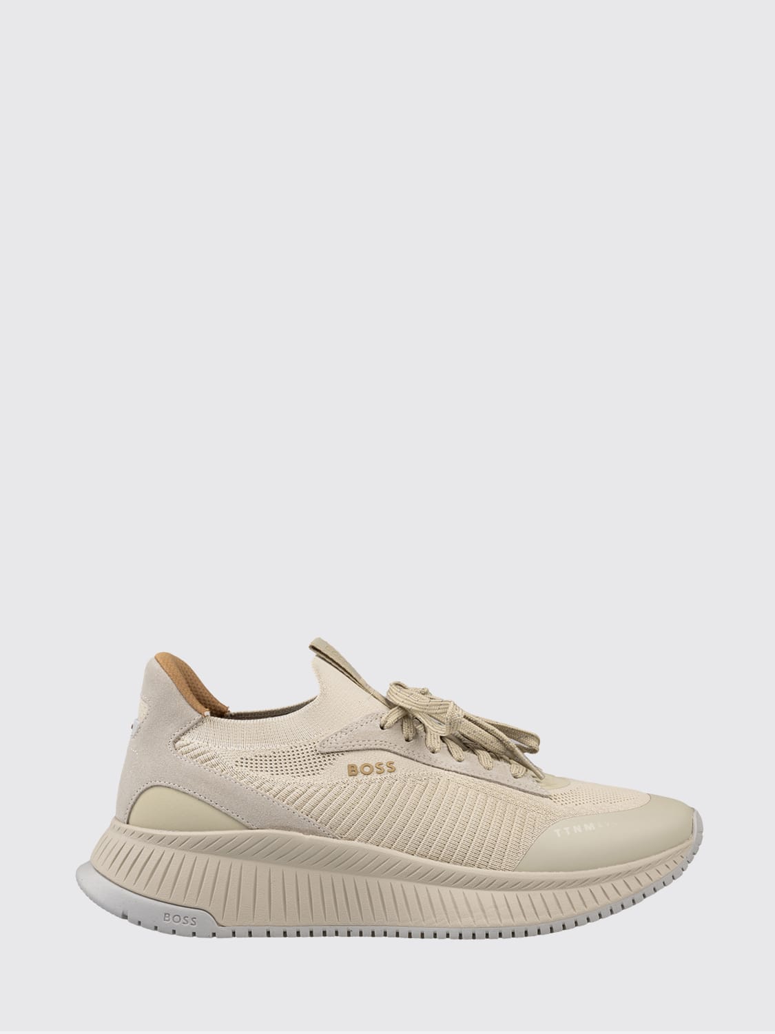 BOSS SNEAKERS: Sneakers men Boss, Brown - Img 1