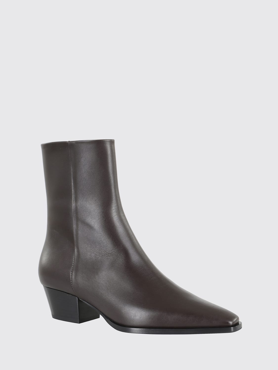 AEYDE STIVALI: Stivaletto Baba Aeyde in pelle , Caffe - Img 2