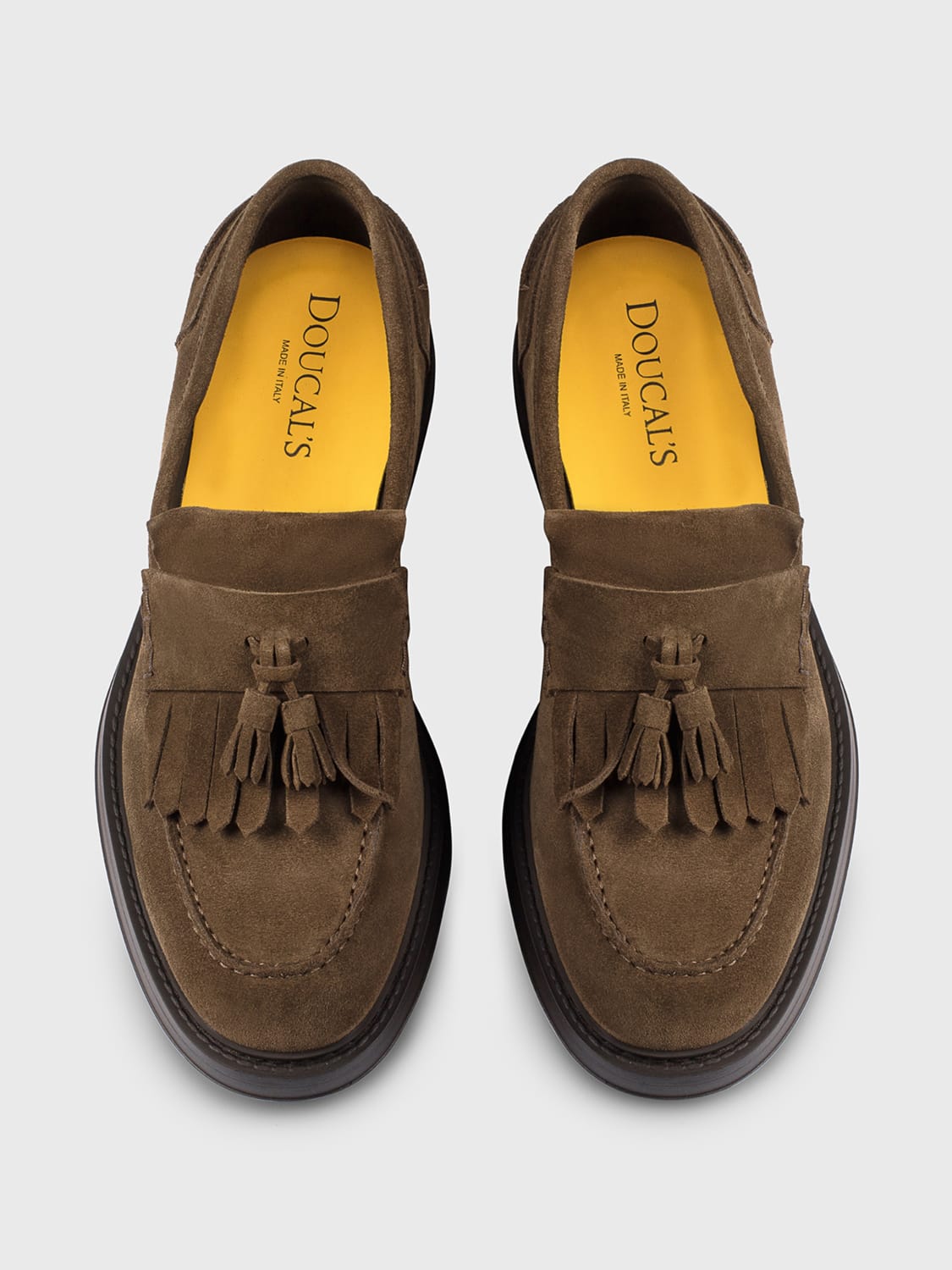 DOUCAL'S LOAFERS: Loafers men Doucal's, Tobacco - Img 3