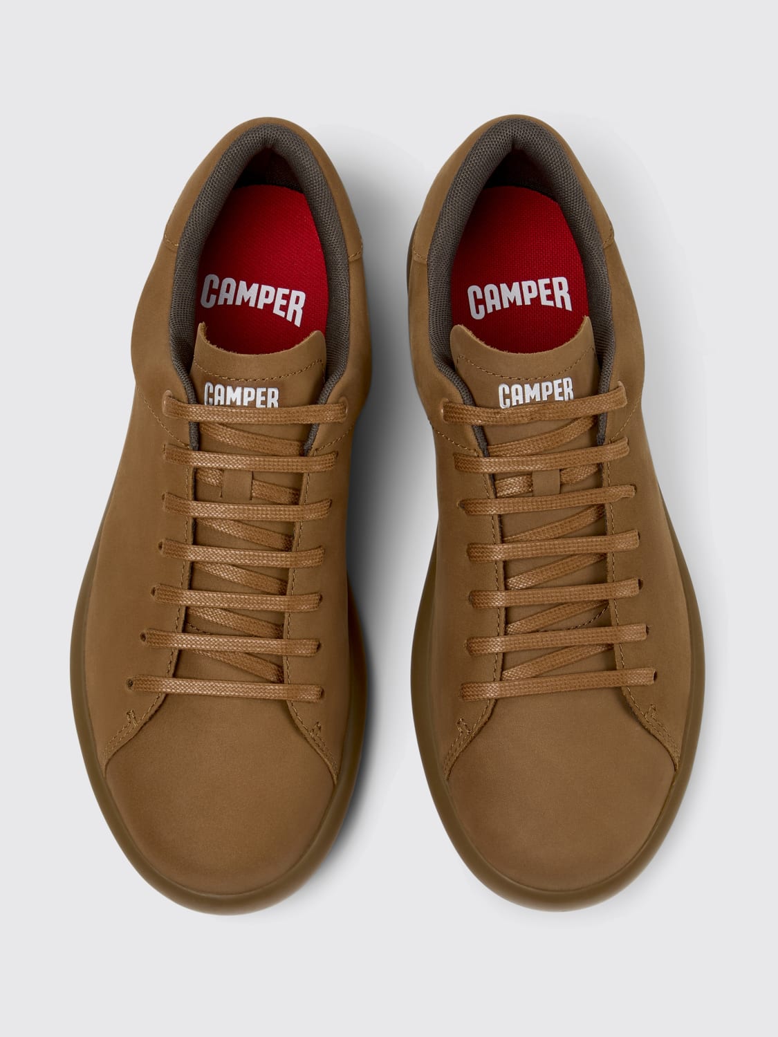 CAMPER 运动鞋: 鞋 男士 Camper, 棕色 - Img 4