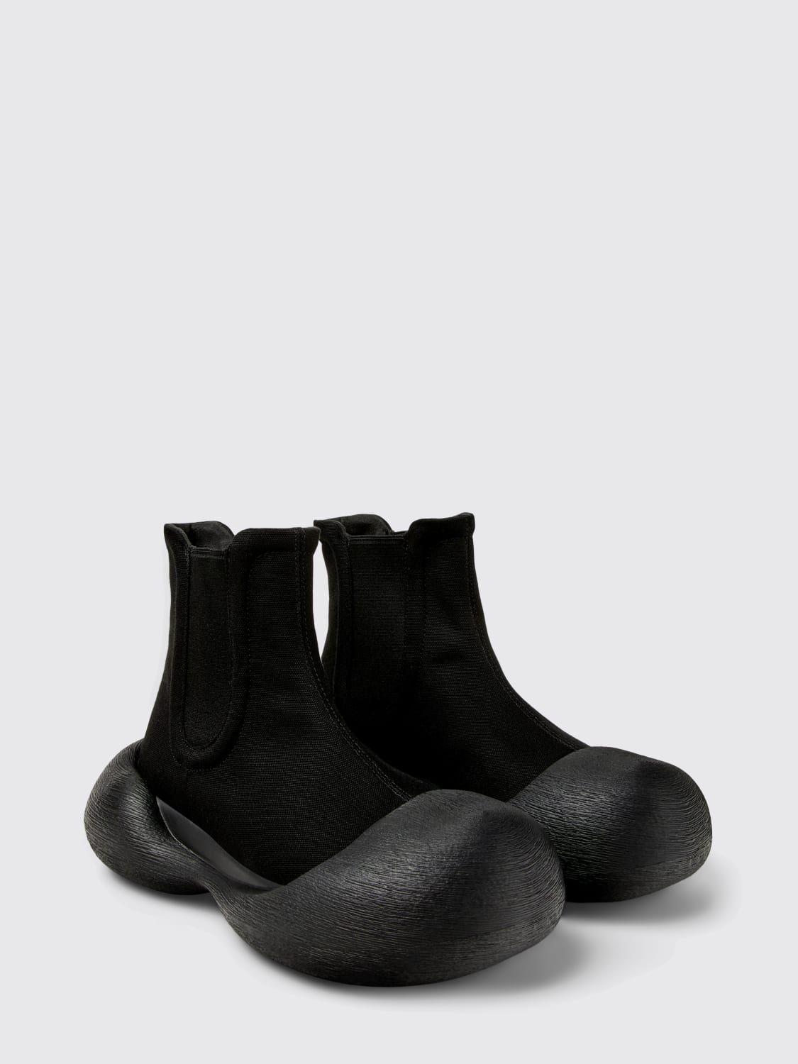 CAMPERLAB BOTAS: Botines planos mujer Camper, Negro - Img 2