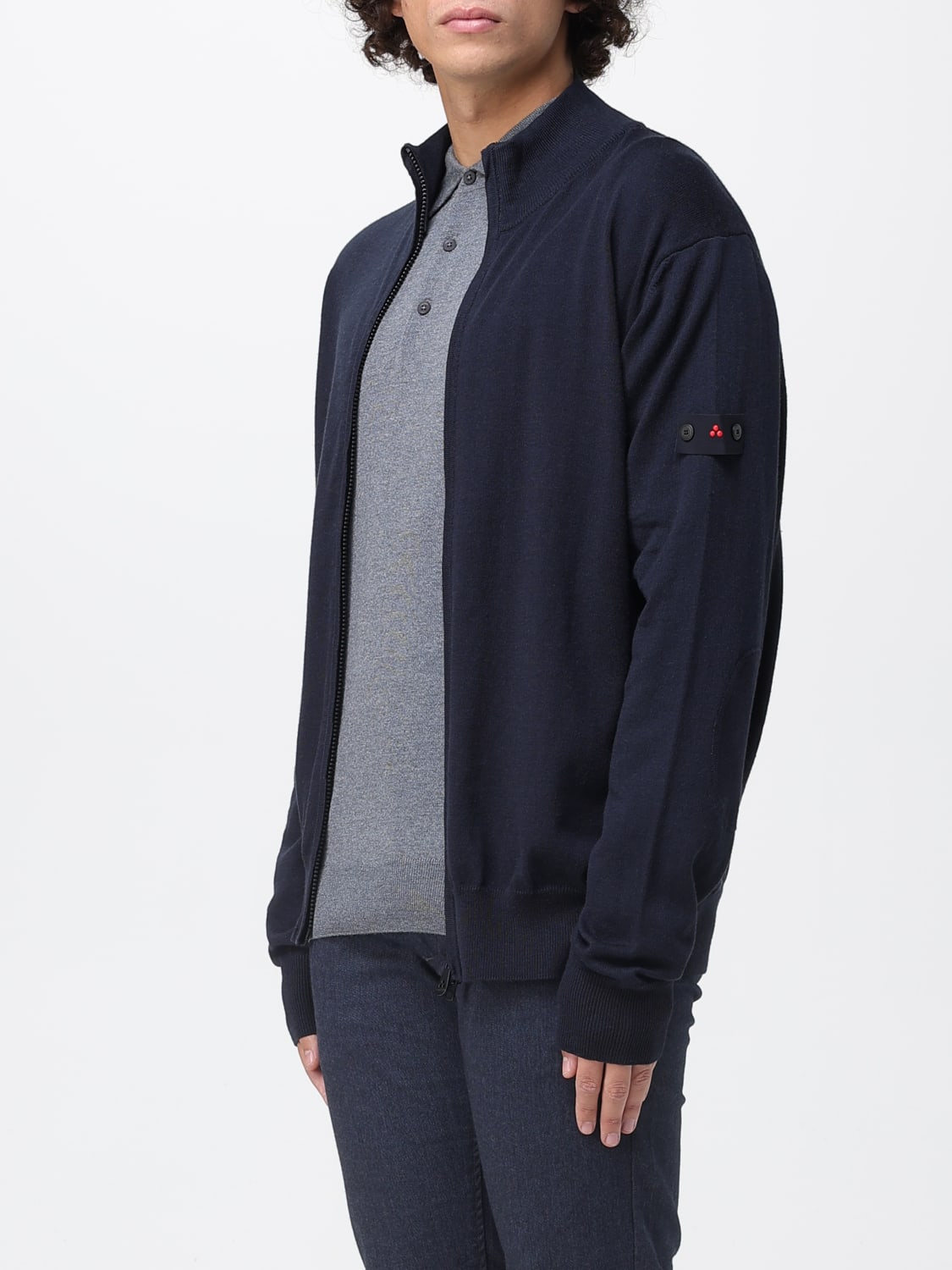PEUTEREY SWEATER: Cardigan men Peuterey, Blue - Img 3