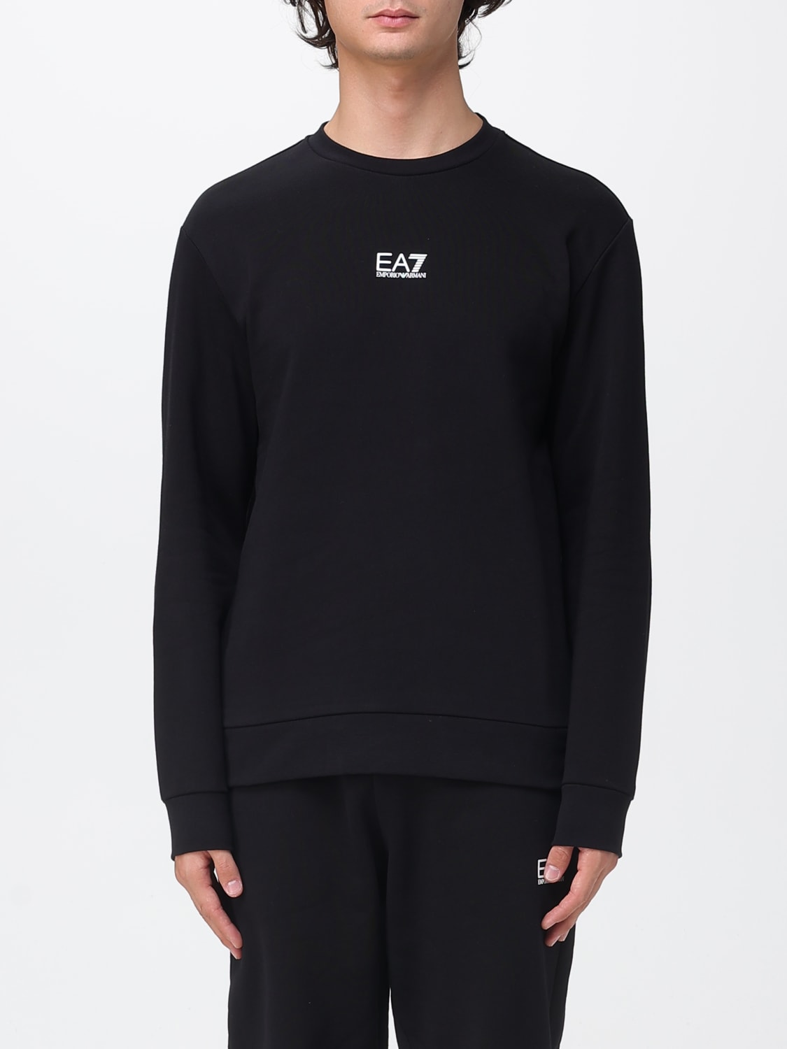 EA7 SWEATSHIRT: Sweatshirt men Ea7, Black - Img 1