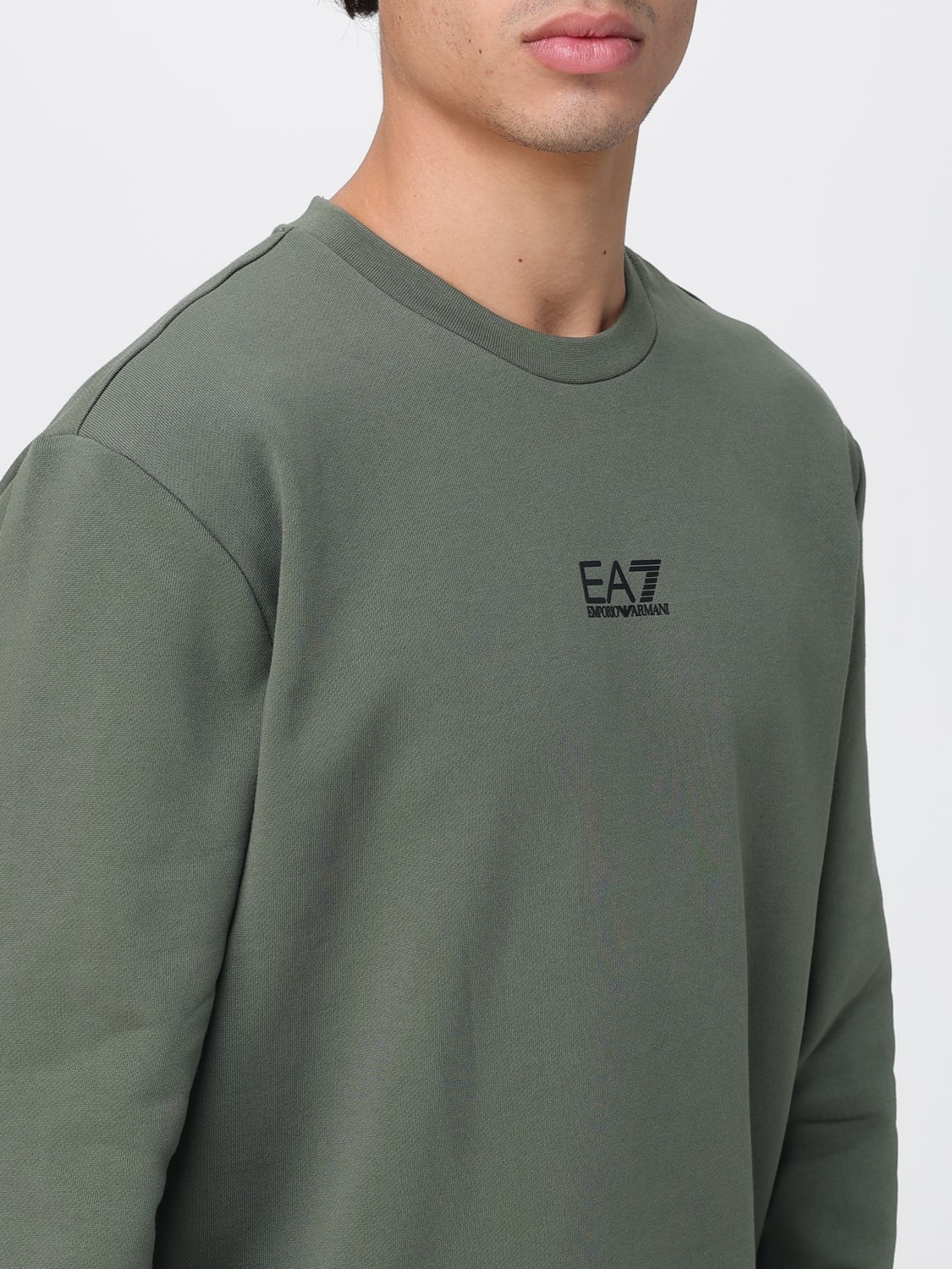 EA7 SWEATSHIRT: Sweatshirt men Ea7, Green - Img 3