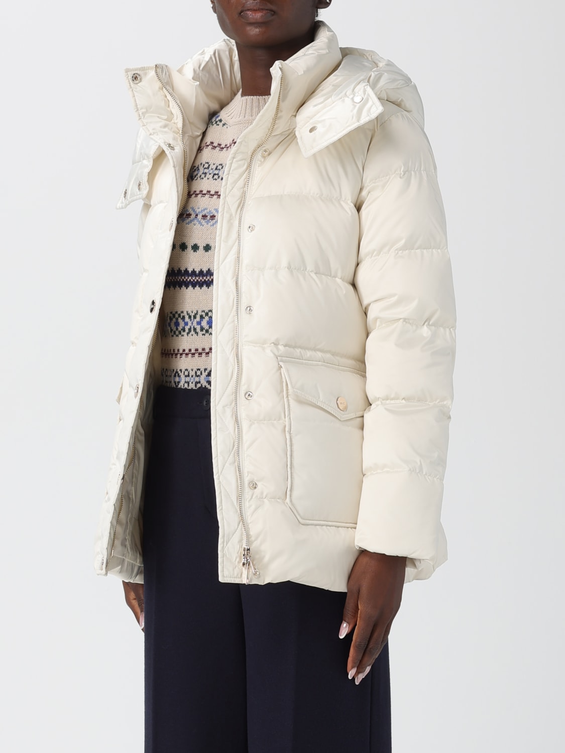 LIU JO JACKET: Jacket woman Liu Jo, White - Img 3