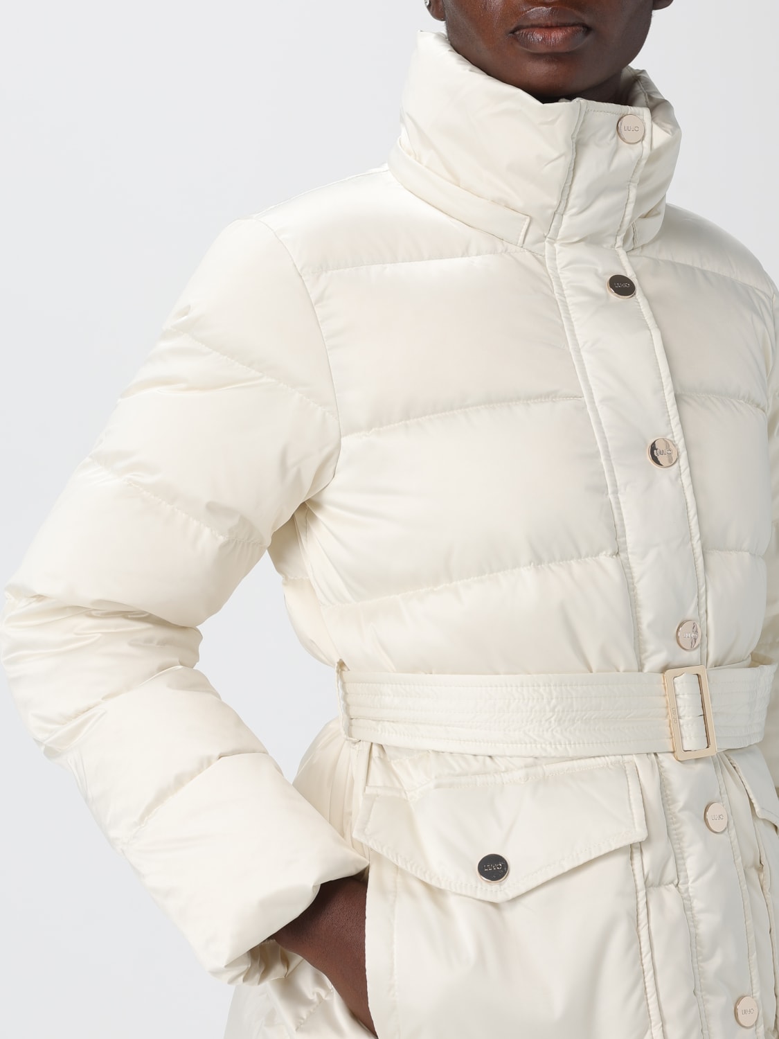 LIU JO JACKET: Jacket woman Liu Jo, White - Img 4