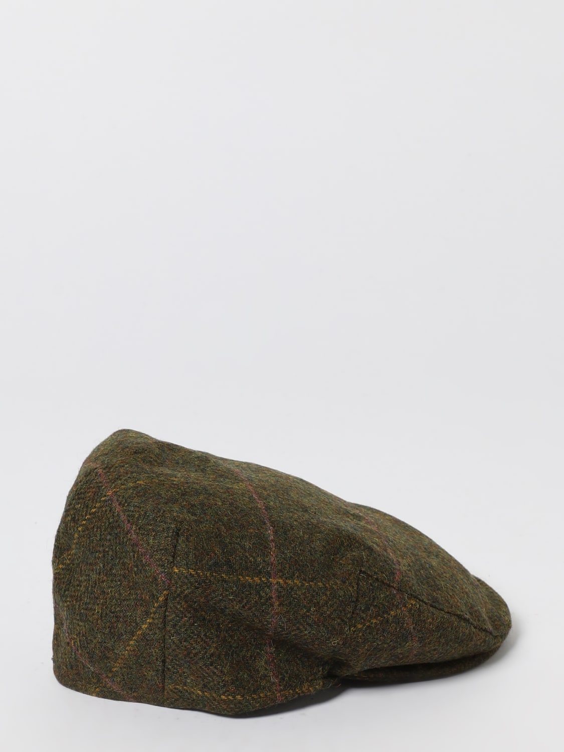 BARBOUR CAPPELLO: Coppola Crieff Barbour in lana tartan , Verde - Img 2