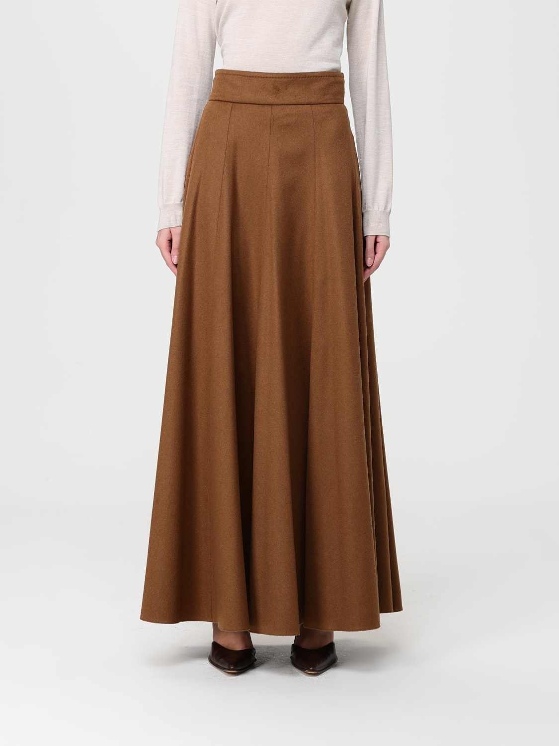 MAX MARA FALDA: Falda mujer Max Mara, Marrón - Img 1