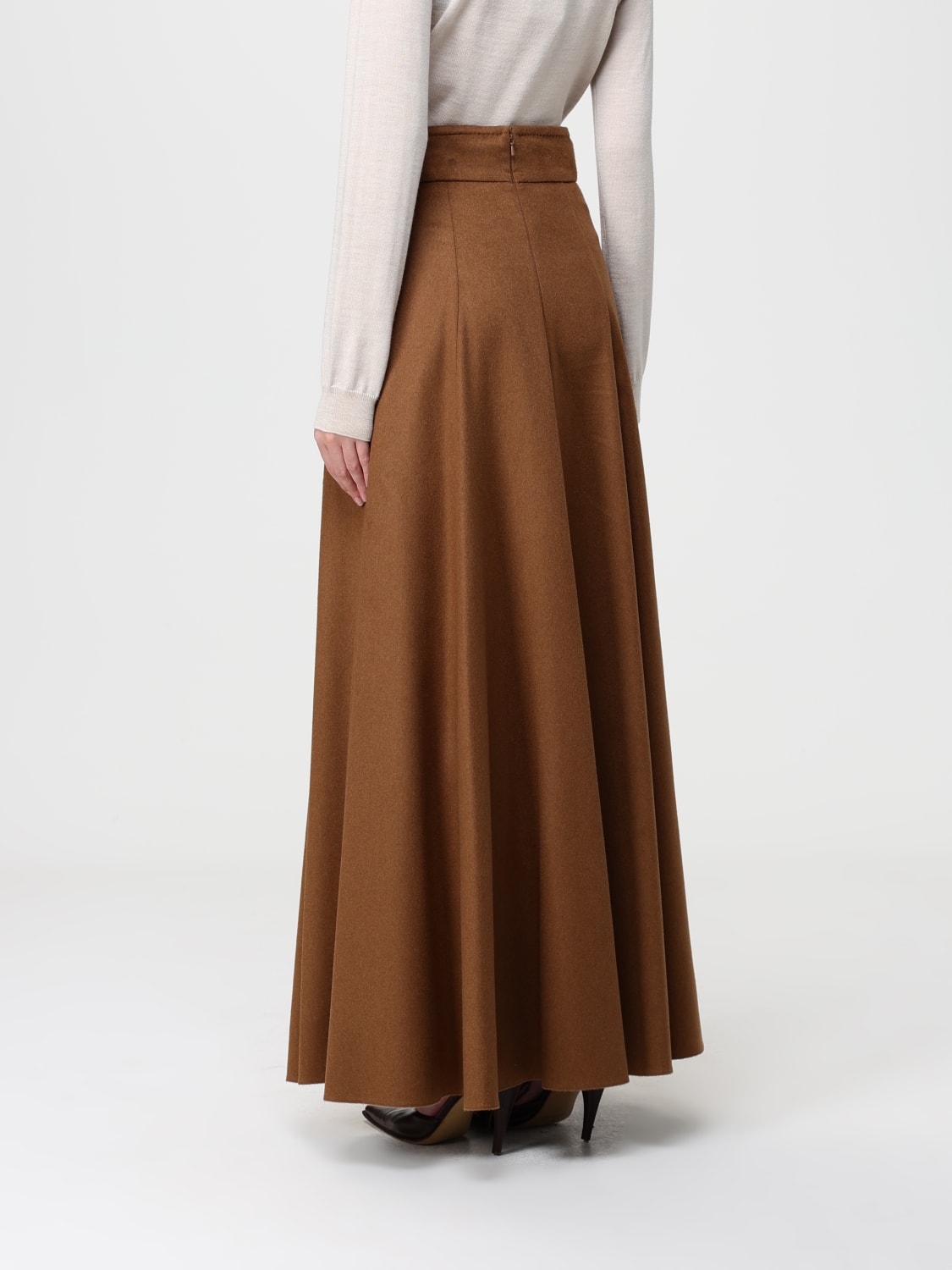 MAX MARA FALDA: Falda mujer Max Mara, Marrón - Img 2