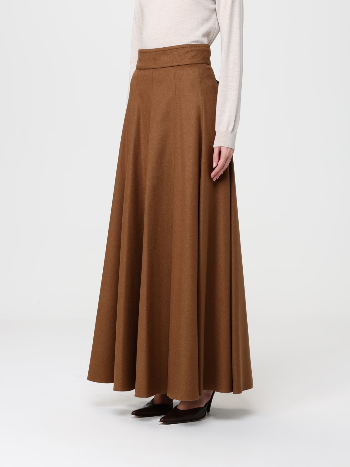 MAX MARA FALDA: Falda mujer Max Mara, Marrón - Img 3