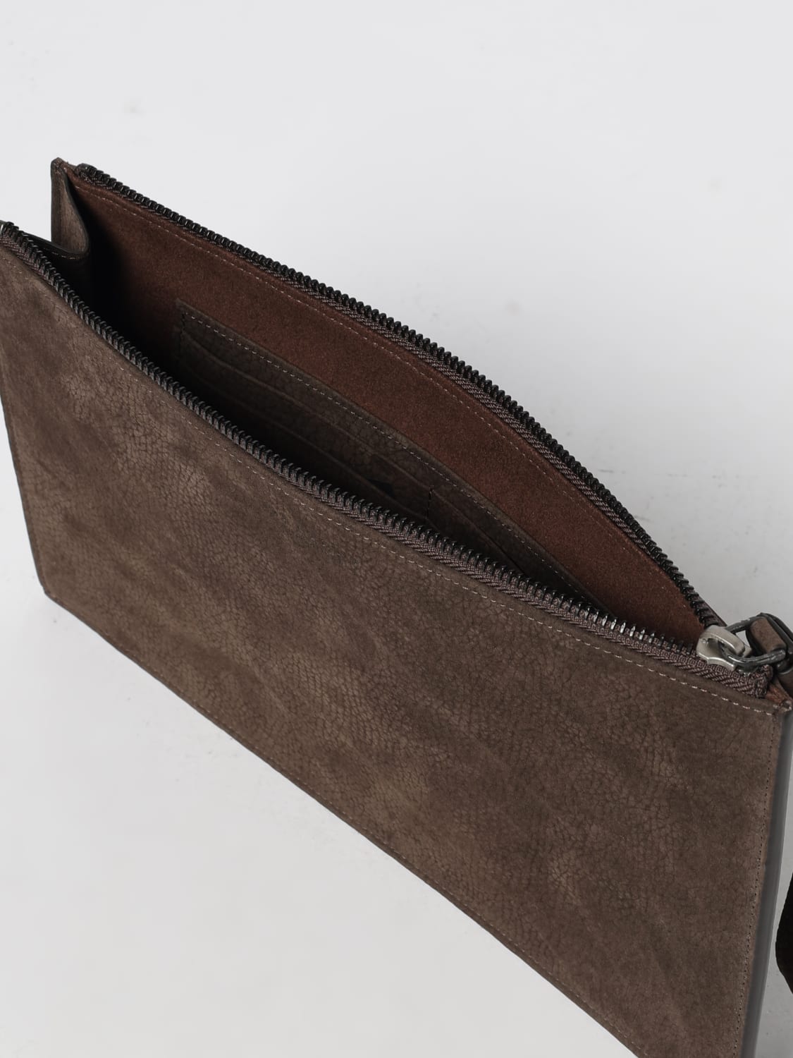 ORCIANI BRIEFCASE: Orciani men's bag, Brown - Img 3