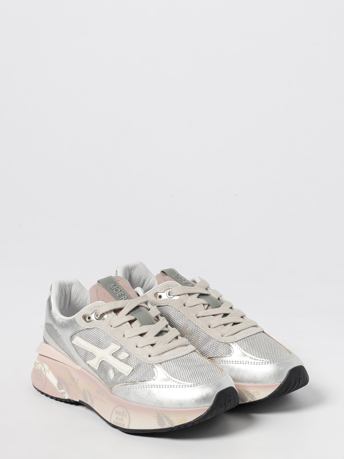 PREMIATA ZAPATILLAS: Zapatillas mujer Premiata, Gris - Img 2