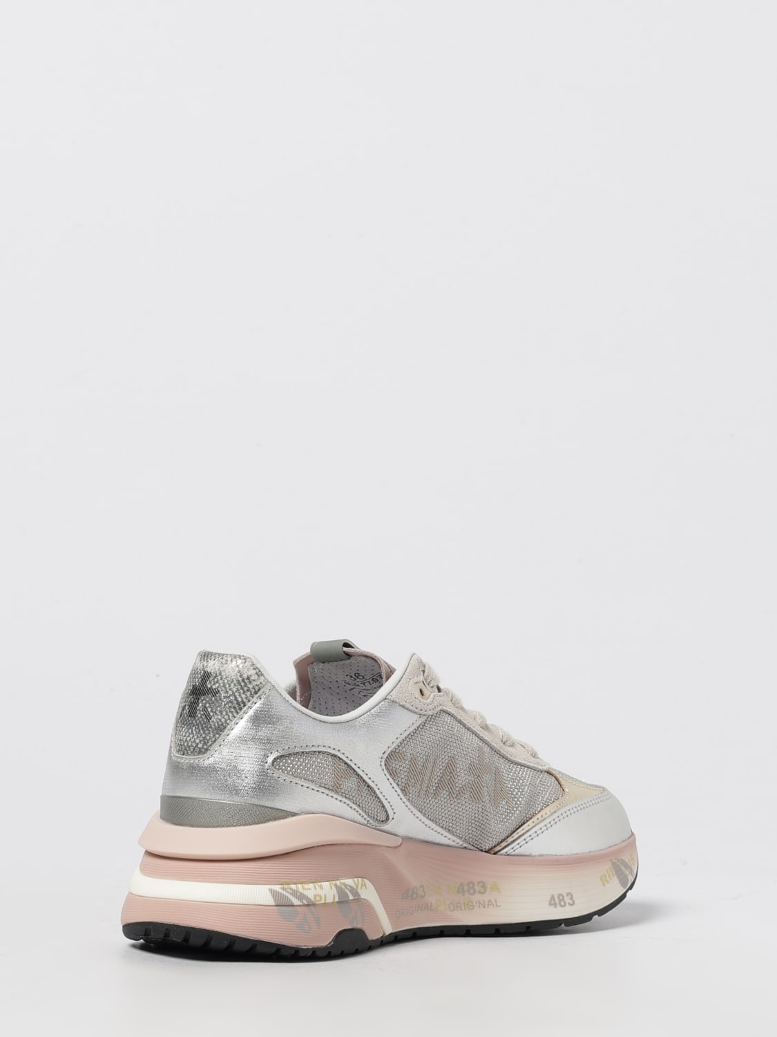 PREMIATA ZAPATILLAS: Zapatillas mujer Premiata, Gris - Img 3