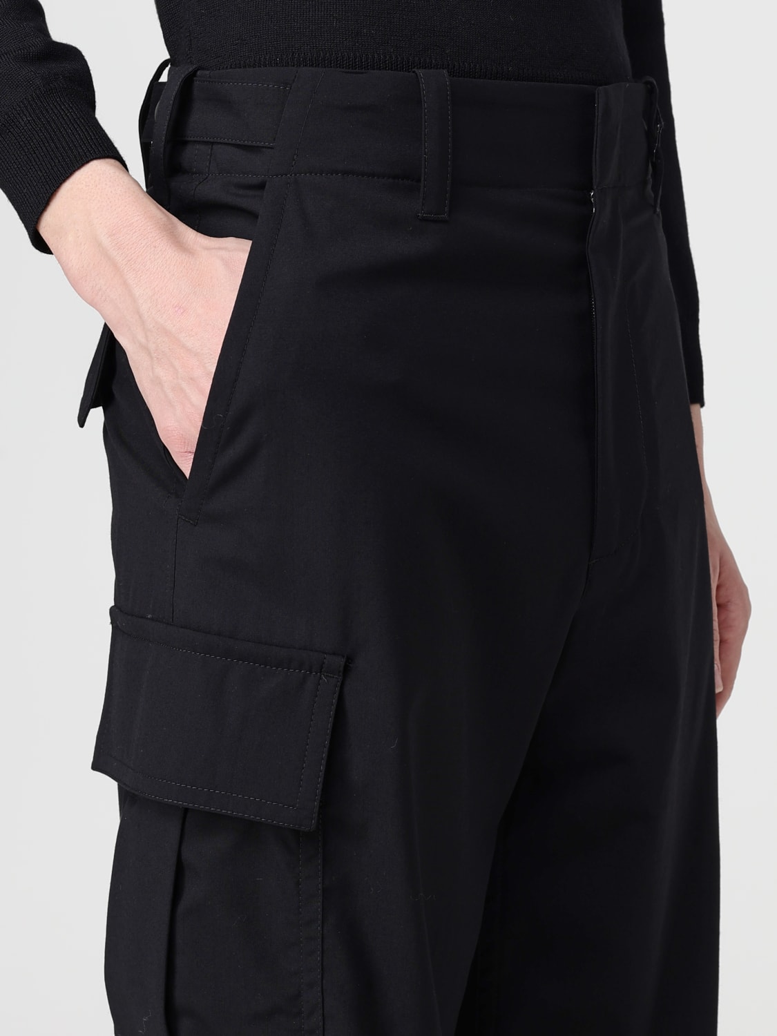 BOTTEGA VENETA PANTS: Pants woman Bottega Veneta, Black - Img 5