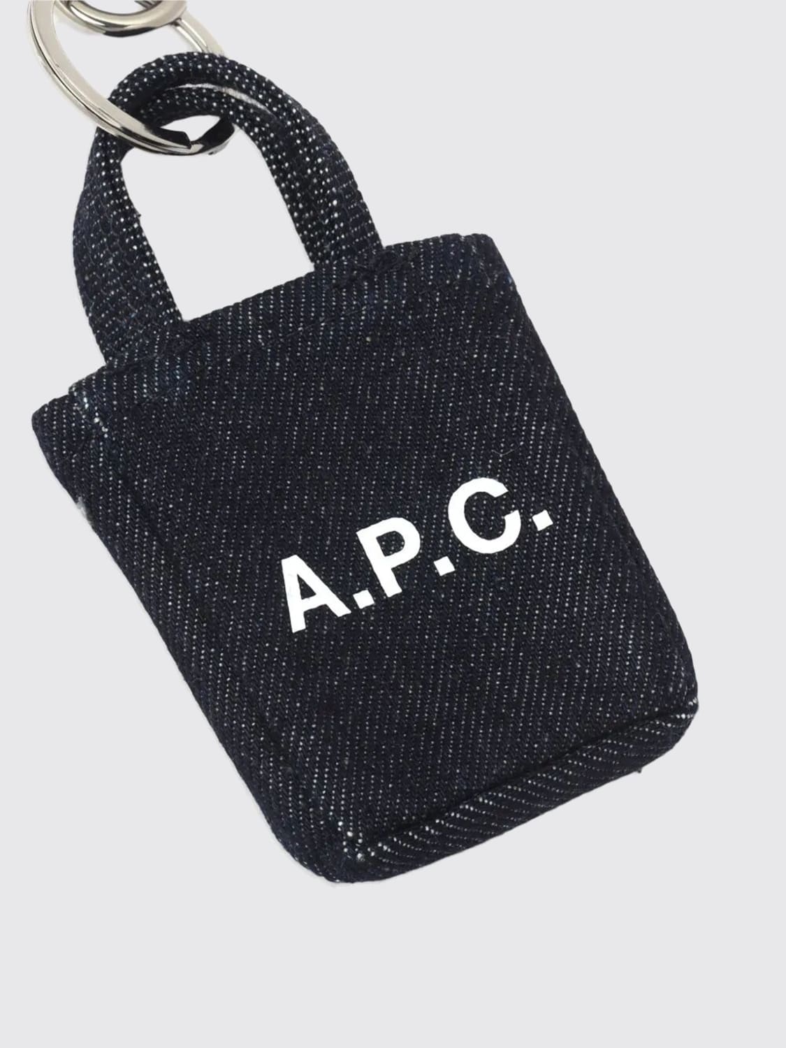 A.P.C. KEYRING: Wallet men A.P.C., Indigo - Img 3