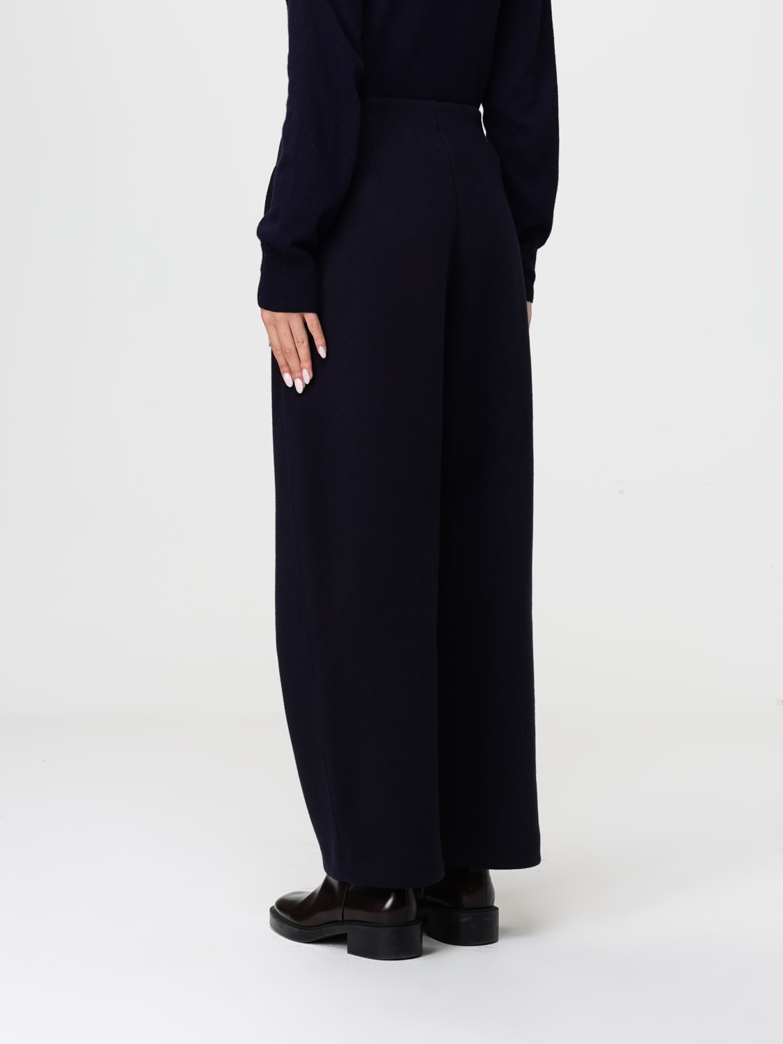 MAX MARA PANTALONES: Pantalón mujer Max Mara, Azul Oscuro - Img 3