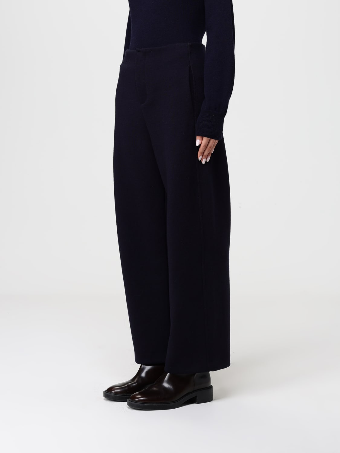 MAX MARA PANTALONES: Pantalón mujer Max Mara, Azul Oscuro - Img 4