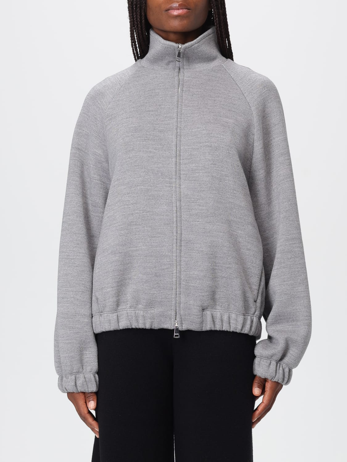 MAX MARA SUDADERA: Jersey mujer Max Mara, Gris - Img 1