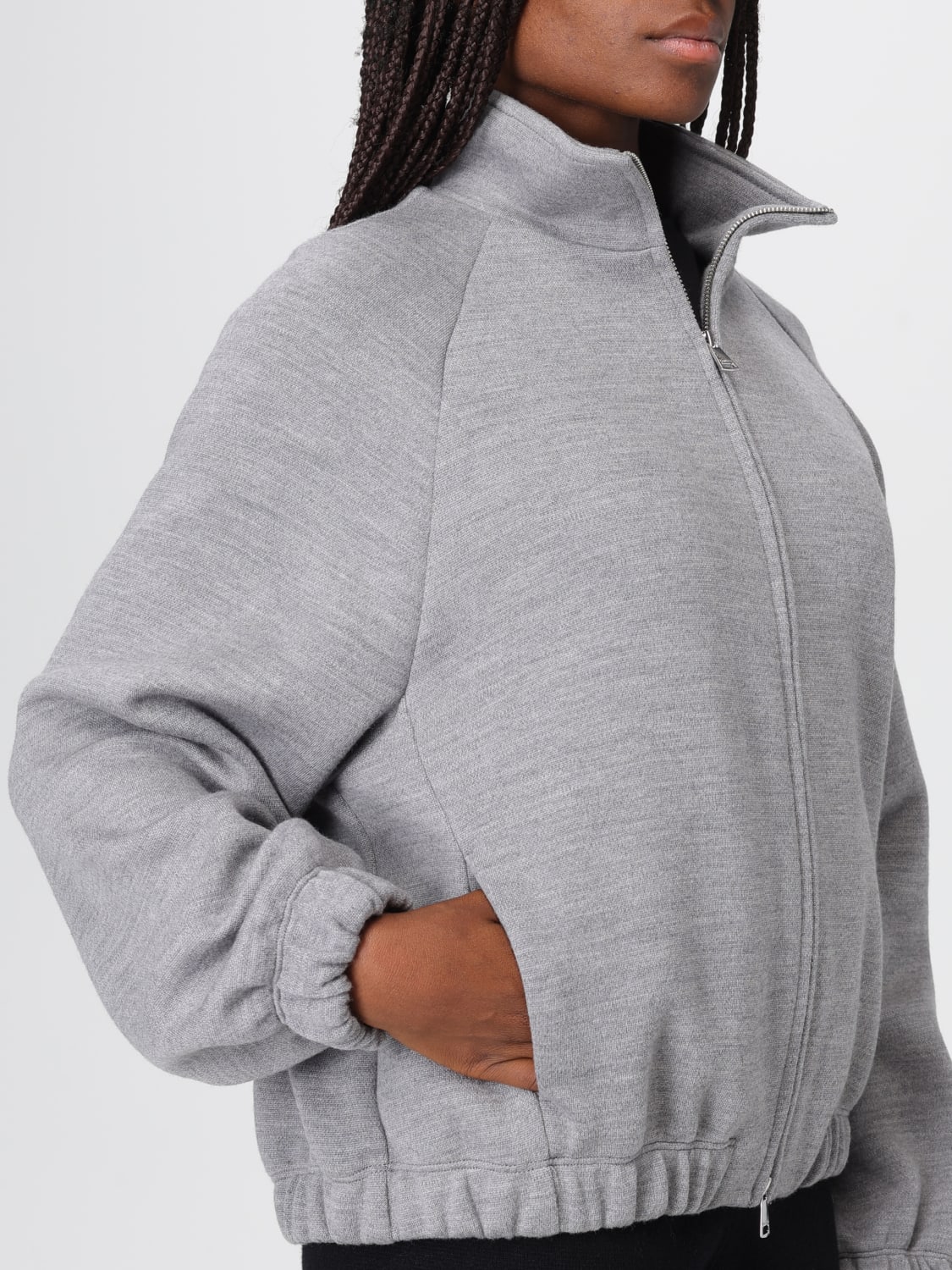 MAX MARA SUDADERA: Jersey mujer Max Mara, Gris - Img 4