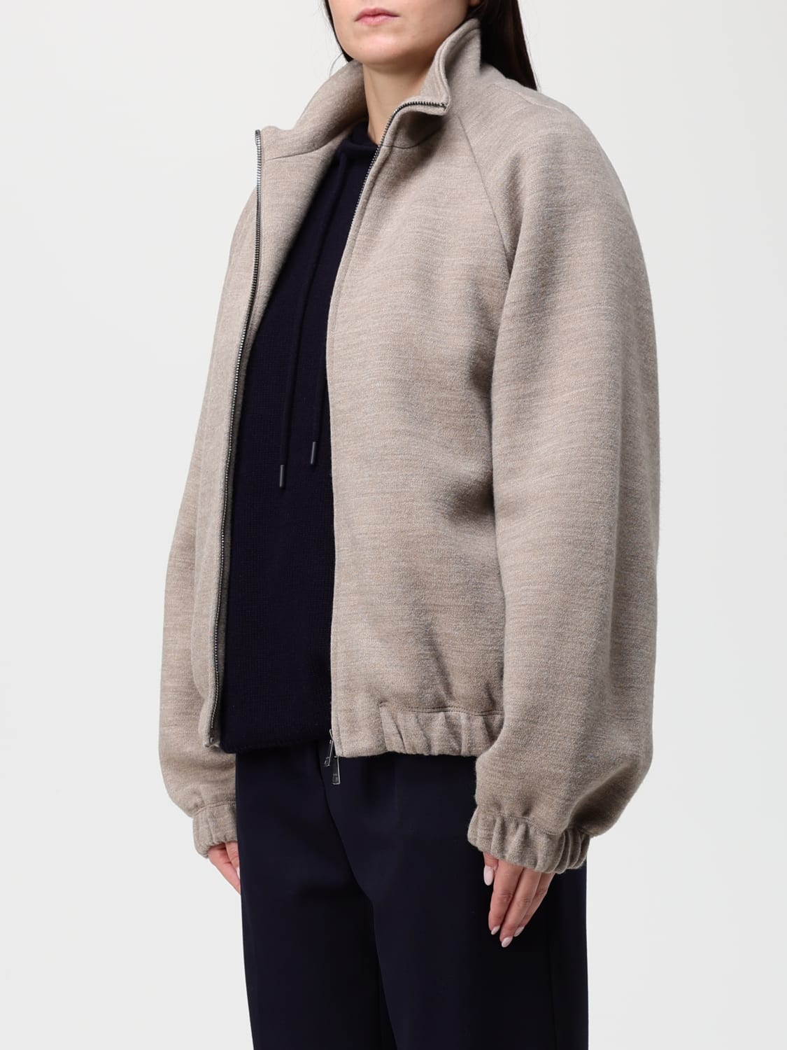MAX MARA SWEATSHIRT: Sweater woman Max Mara, Beige - Img 3
