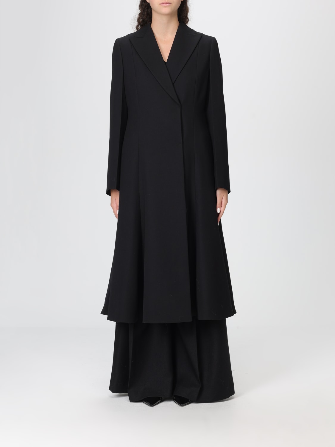 FENDI MANTEAU: Manteau femme Fendi, Noir - Img 1