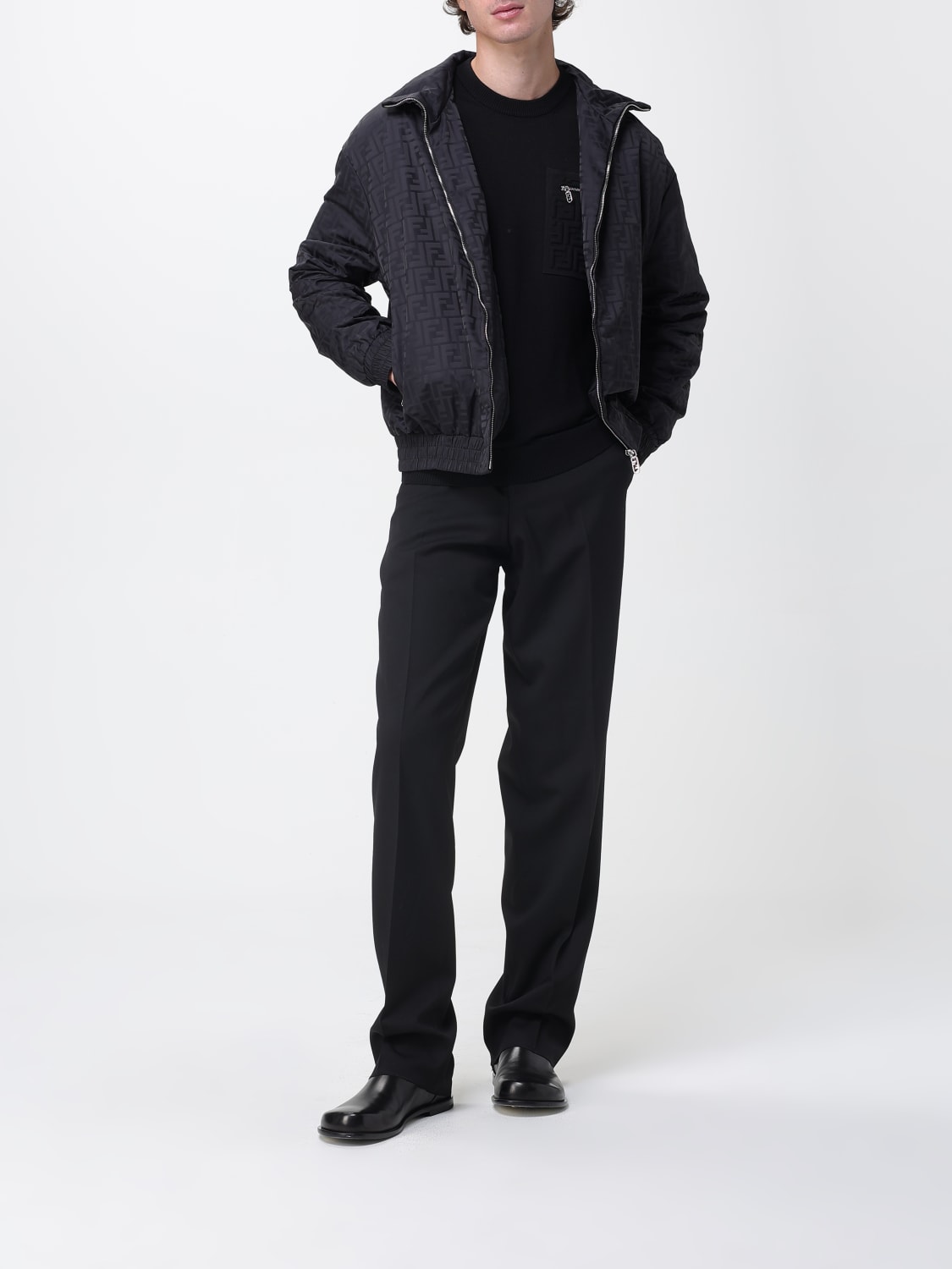 FENDI JACKET: Blazer men Fendi, Black - Img 2